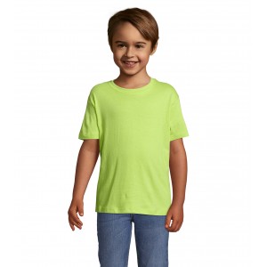 Camiseta Sols Niños Algodón 150 Cuello Redondo
