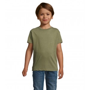 Camiseta Sols Ajustada para Niños Algodón 150 Cuello Redondo